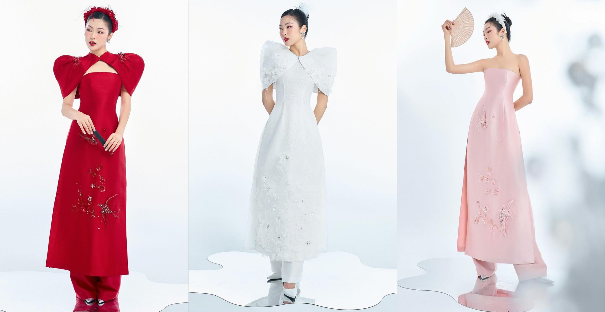 Tết năm nay, ai là nàng thơ lookbook &quot;đắt show&quot; áo dài nhất?- Ảnh 2.