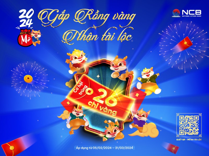 Đầu năm chơi game vui, rinh quà khủng trên ứng dụng ngân hàng NCB iziMobile - Ảnh 1.