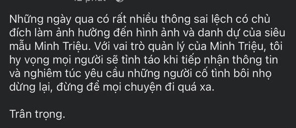 Minh Triệu bị đổ lỗi và hứng chỉ trích sau tin rạn nứt với Kỳ Duyên, quản lý bức xúc lên tiếng - Ảnh 3.