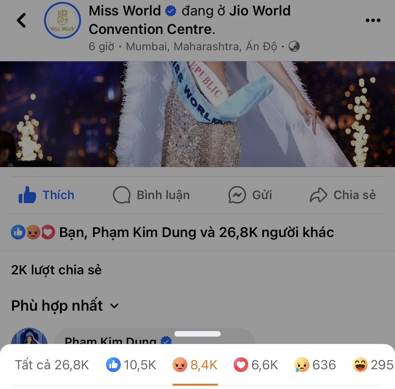 Tân Miss World 2024 gặp &quot;biến&quot; ngay sau Chung kết, nhận bão phẫn nộ trên MXH- Ảnh 3.