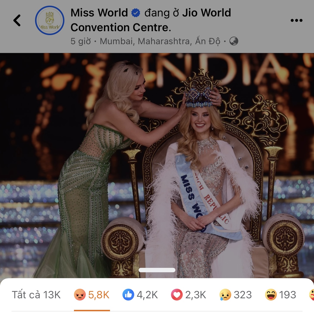 Tân Miss World 2024 gặp &quot;biến&quot; ngay sau Chung kết, nhận bão phẫn nộ trên MXH- Ảnh 4.