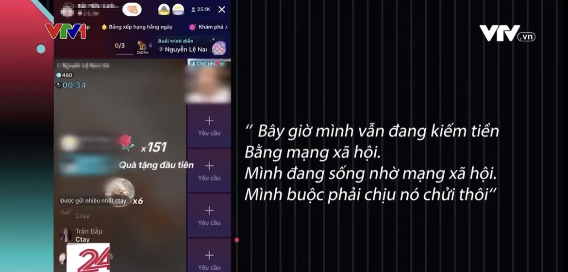 Gây thị phi náo loạn showbiz, Nam Em bị đưa lên sóng VTV để &quot;bóc&quot; phát ngôn bất nhất chuyện kiếm tiền từ livestream- Ảnh 4.