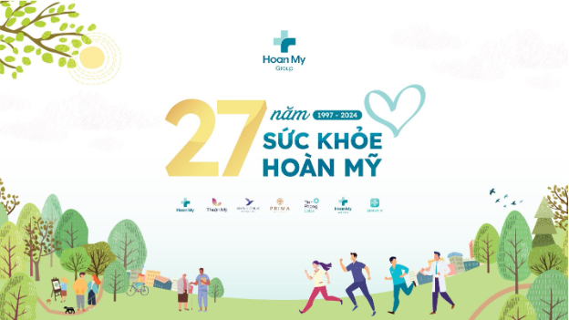 Kỷ niệm 27 năm thành lập Tập đoàn Y khoa Hoàn Mỹ - Ảnh 1. Kỷ niệm 27 năm thành lập Tập đoàn Y khoa Hoàn Mỹ - Ảnh 1.