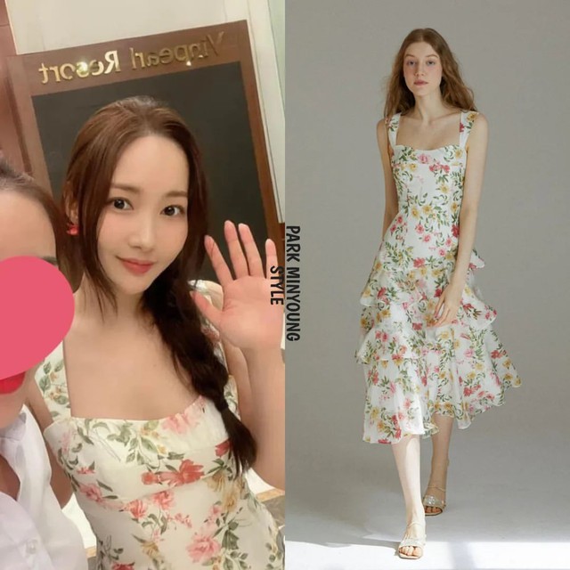 Park Min Young bật mood bánh bèo khi đến Nha Trang, diện váy cưng xinh ngất khiến chị em xin info ầm ầm - Ảnh 2.