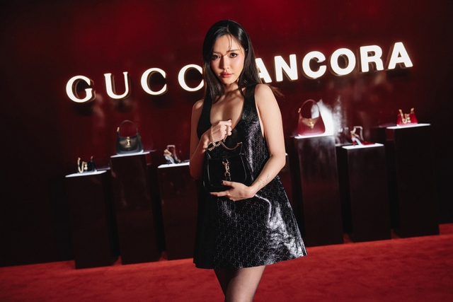 Đại hội sao đổ bộ event Gucci: Hà Hồ - Chi Pu sang ngất, Tiểu Vy khoe eo thon cực phẩm - Ảnh 6.