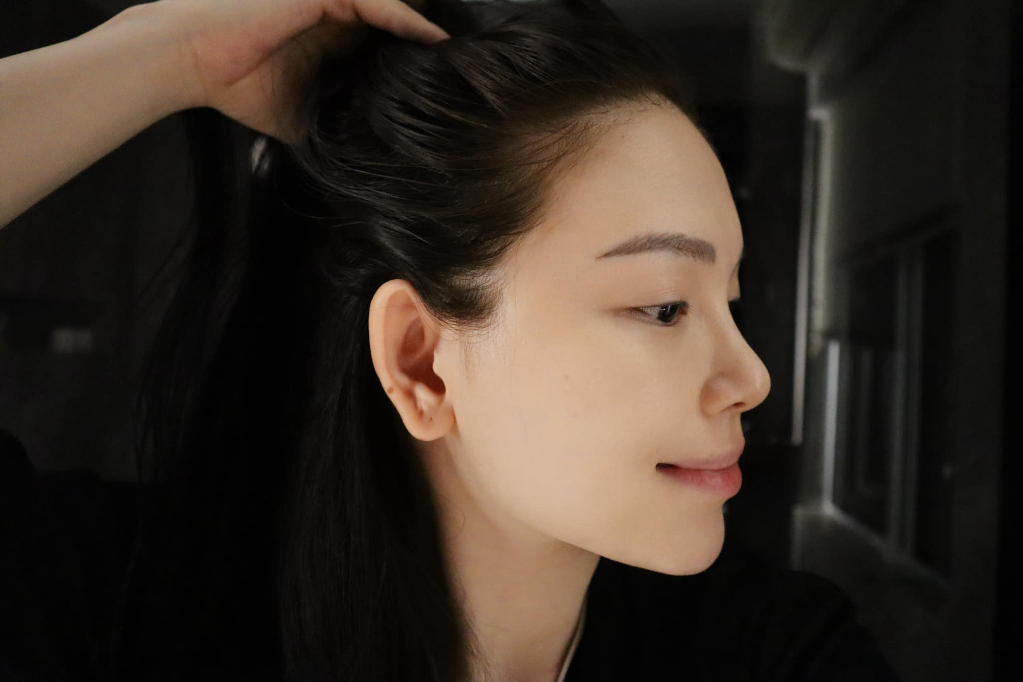 &quot;Nàng dâu hào môn&quot; Linh Rin chia sẻ bí quyết giảm rụng tóc sau sinh, netizen lập tức bật chế độ &quot;check var&quot; - Ảnh 1.