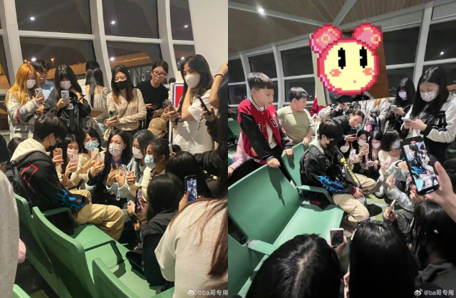 Cảnh tượng gây phẫn nộ: Nam idol 16 tuổi sợ sệt khi bị fan cuồng quây kín, dí điện thoại vào mặt livestream tại sân bay - Ảnh 3.