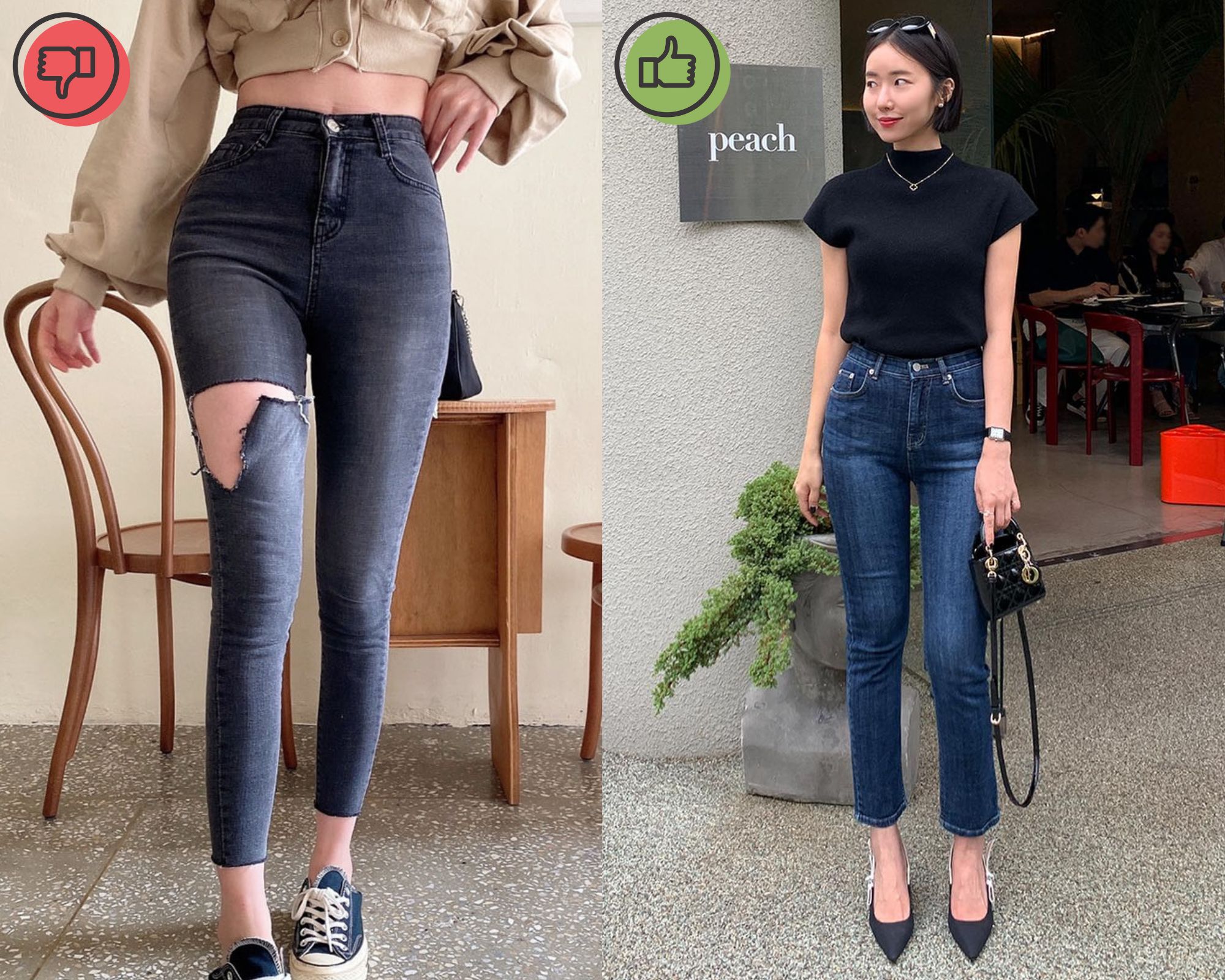 4 mẫu quần jeans lỗi mốt, khiến phong cách kém sành điệu - Ảnh 4.