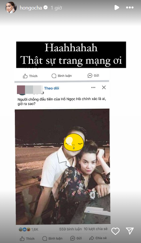 Hồ Ngọc Hà lên tiếng về bức ảnh ôm trai lạ, netizen nhắc lại tin đồn &quot;kết hôn năm 16 tuổi&quot;- Ảnh 1.
