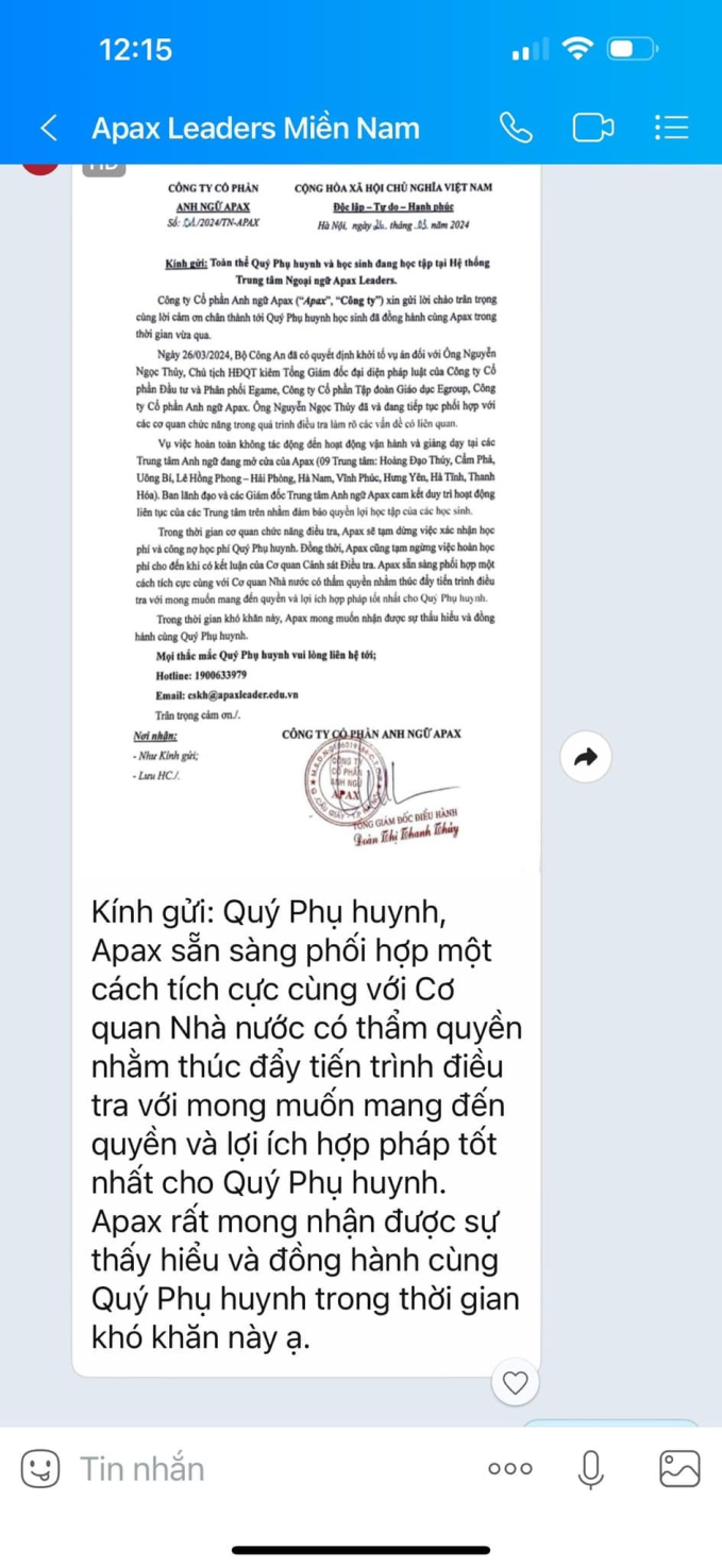 Phụ huynh Apax Leaders &quot;đắng lòng&quot;: Nộp hơn 100 triệu học phí, đấu tranh ròng rã 2 năm rồi đòi được số tiền ít đến... ngã ngửa! - Ảnh 2.