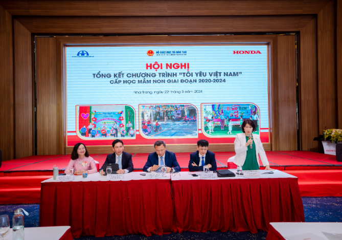 Honda Việt Nam tổ chức Hội nghị tổng kết chương trình Tôi yêu Việt Nam trong cấp học mầm non giai đoạn 2020-2024 - Ảnh 1.