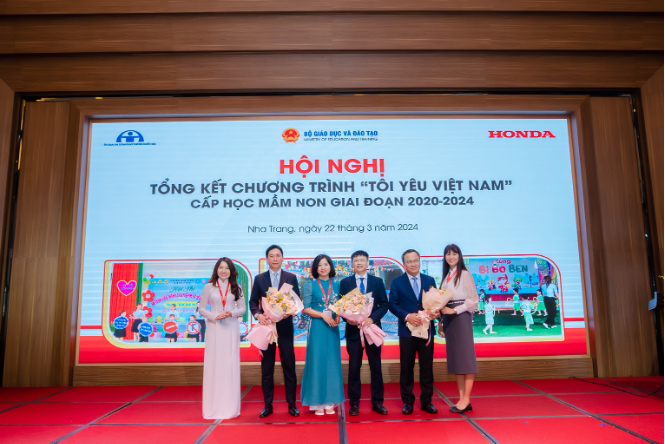 Honda Việt Nam tổ chức Hội nghị tổng kết chương trình Tôi yêu Việt Nam trong cấp học mầm non giai đoạn 2020-2024 - Ảnh 2.