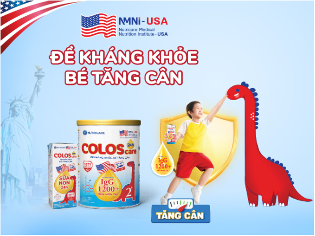 Đề kháng khỏe, bé tăng cân cùng ColosCare 24h  - Ảnh 2.