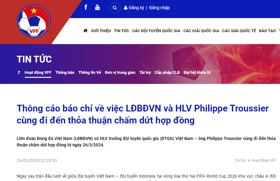 HLV Troussier chính thức chia tay đội tuyển Việt Nam- Ảnh 2.