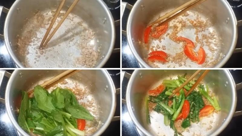 Cuối tuần lười nấu nướng cầu kỳ làm ngay món mì gạo cà chua thịt băm vừa tiết kiệm thời gian vừa ngon miệng - Ảnh 3.