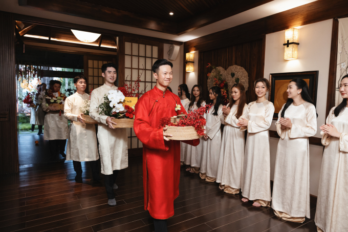 Đám cưới độc đáo với khách mời từ hơn 20 quốc gia của thiên kim gia tộc có nếp sống thiền bí ẩn nhất Việt Nam - Ảnh 4.