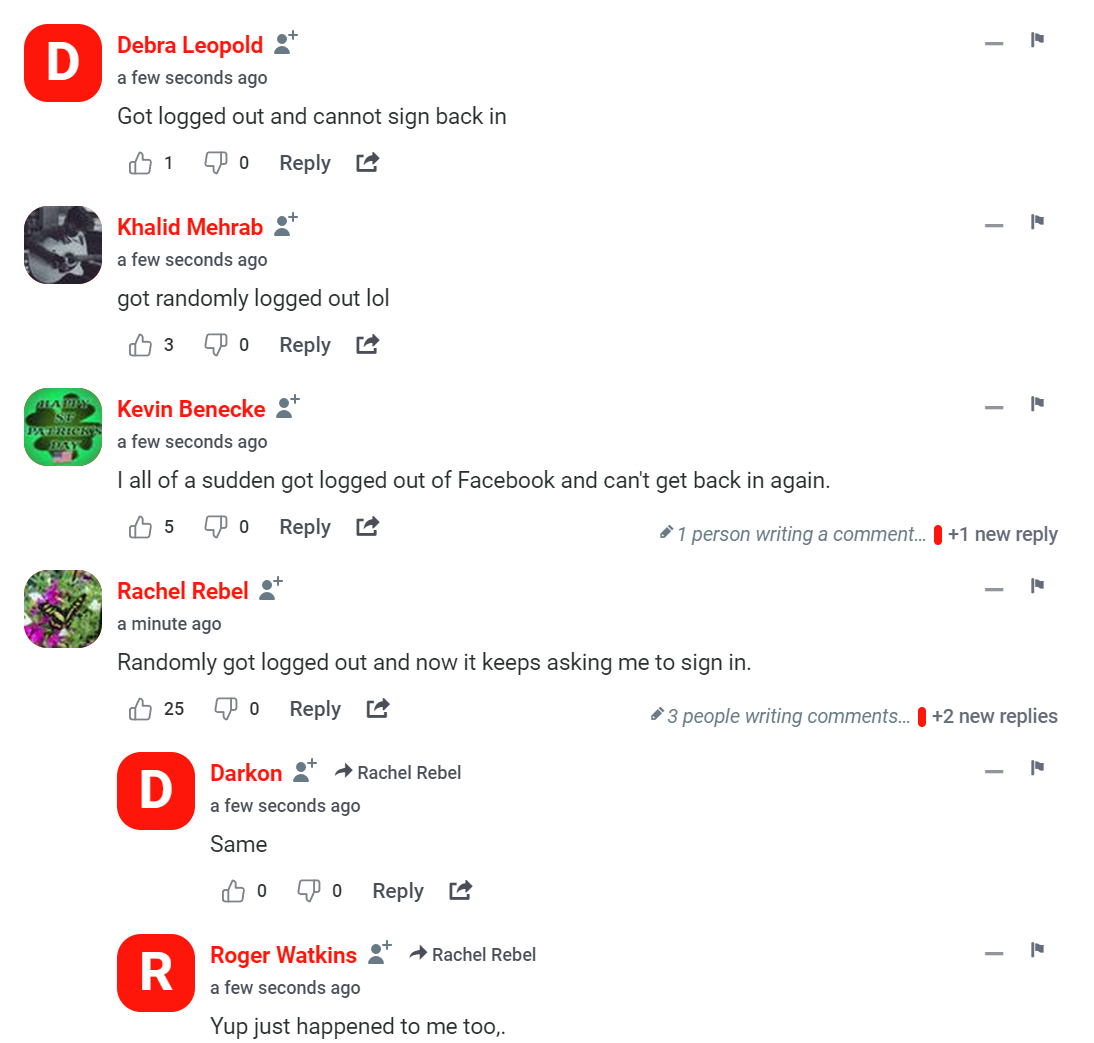 Facebook lại sập, li&ecirc;n tục đăng xuất người d&ugrave;ng- Ảnh 4.