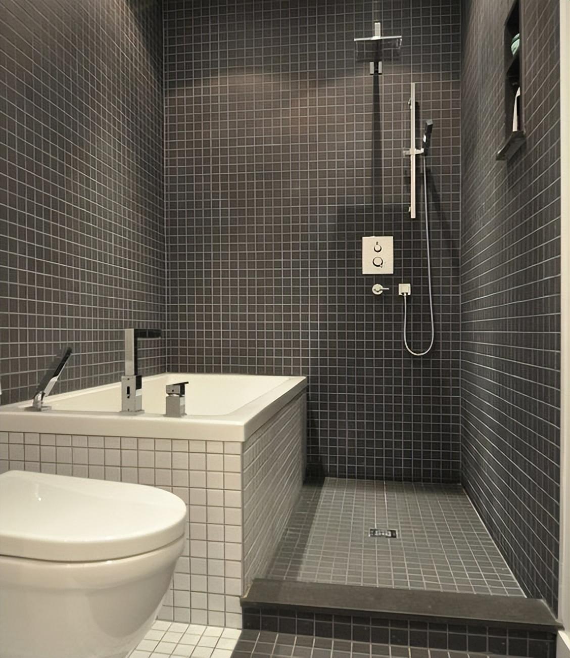 Phòng tắm quá nhỏ, làm sao để bạn có thể tách biệt khu khô và ướt? 4 thiết kế dưới đây sẽ giúp bạn - Ảnh 4.