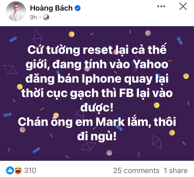 Vụ sập Facebook tối 5/3: Diễm My 9X lo lắng vì nghĩ bị hack nick, S.T Sơn Thạch và Anh Tú hốt hoảng vì… quên mật khẩu - Ảnh 5.