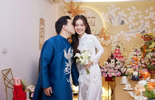 Nữ diễn viên Vbiz hé lộ ảnh cưới và thông tin về chồng doanh nhân trước thềm hôn lễ ngày 8/3 - Ảnh 6.