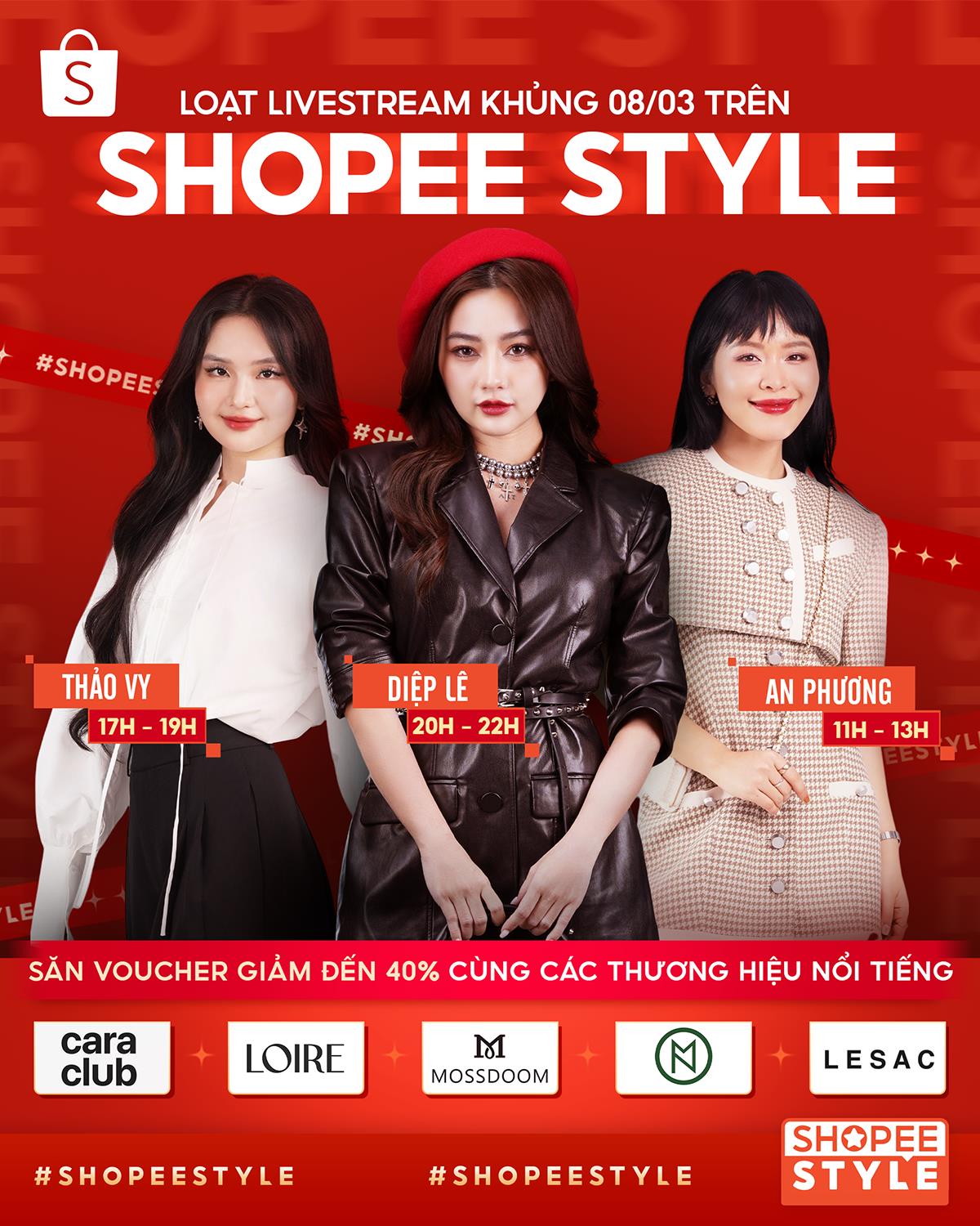 Shopee Style ra mắt cực hoành tráng, gom trọn 9 gương mặt thời trang đình đám trên mạng xã hội - Ảnh 3.