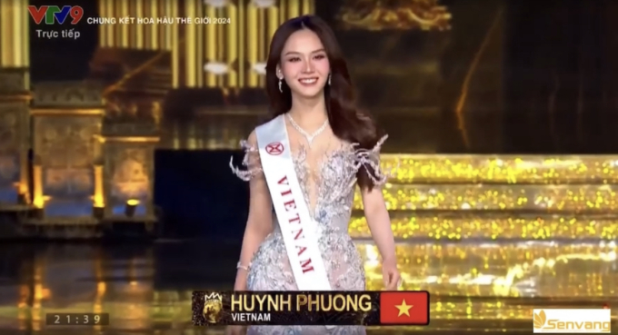 Chung kết Miss World 2024: Mai Phương khoe sắc vóc gợi cảm trong phần thi dạ hội, xuất hiện 7 giây gây sốt bên dàn đối thủ - Ảnh 4.