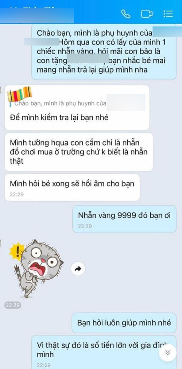 Câu chuyện đang gây tranh cãi: Con trai mang vàng đi tặng bạn, mẹ đòi nhưng gia đình bên kia chặn tin nhắn, đọc xong ai cũng khuyên 1 câu - Ảnh 1.