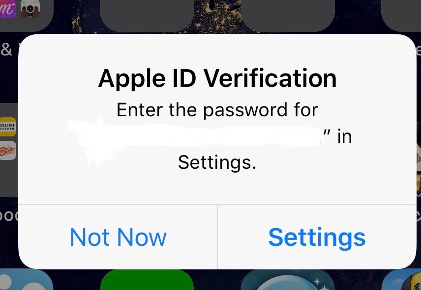Thông báo Xác minh ID Apple khiến người dùng iPhone hoang mang - Ảnh 1. Thông báo Xác minh ID Apple khiến người dùng iPhone hoang mang - Ảnh 1.
