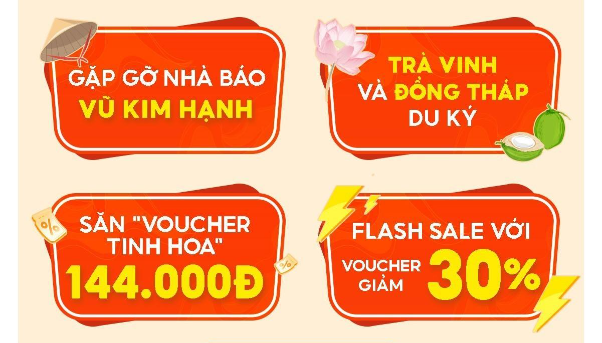 Đặc sản Trà Vinh, Đồng Tháp lên sóng Shopee Live Tinh Hoa Việt Du Ký 15.4 - Ảnh 3.