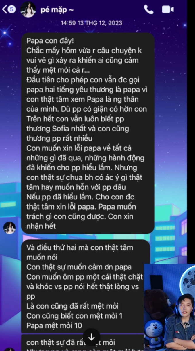 Châu Đăng Khoa tung tin nhắn Sofia xin làm việc với lương 20 triệu/tháng, dứt tình mắng nữ ca sĩ dối trá - Ảnh 3.