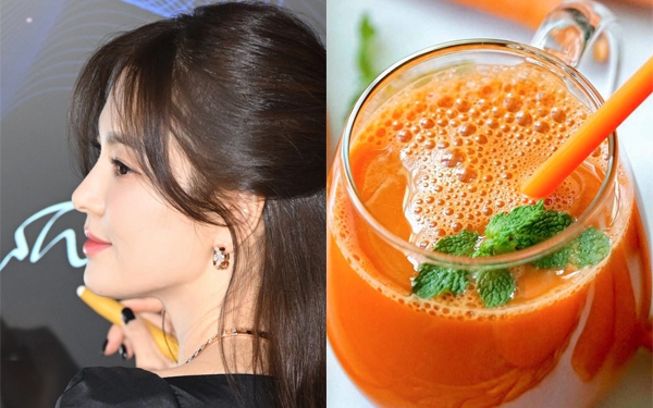 Song Hye Kyo chống nắng từ bên trong nhờ 1 loại nước ép chợ Việt có đầy, nhiều sao Việt lâu nay cũng chăm uống