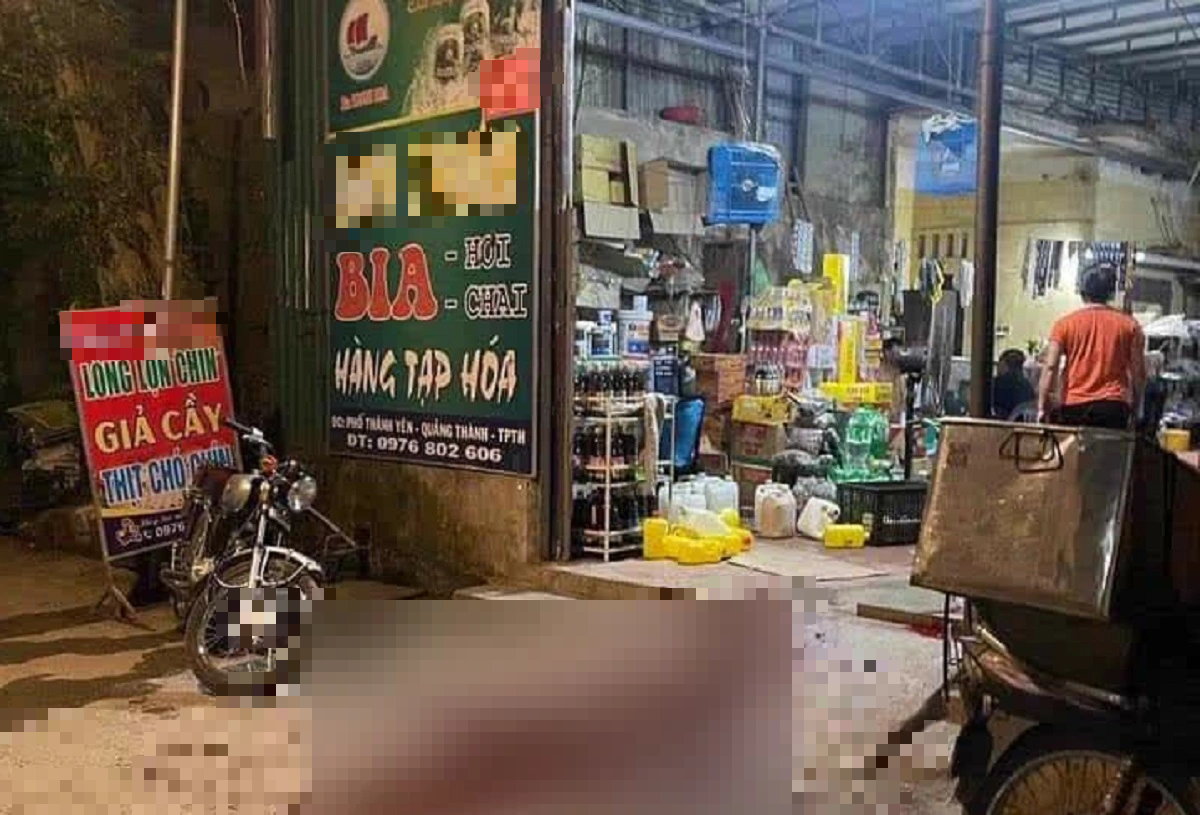 Một người đàn ông bị hàng xóm đâm tử vong trước quán bia- Ảnh 1. Một người đàn ông bị hàng xóm đâm tử vong trước quán bia- Ảnh 1.