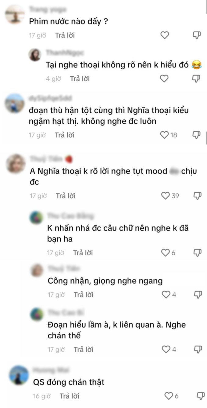 Nam chính phim Việt giờ vàng thoại như &quot;ngậm hột thị&quot;, netizen tuyệt vọng chẳng hiểu đang nói gì - Ảnh 4.