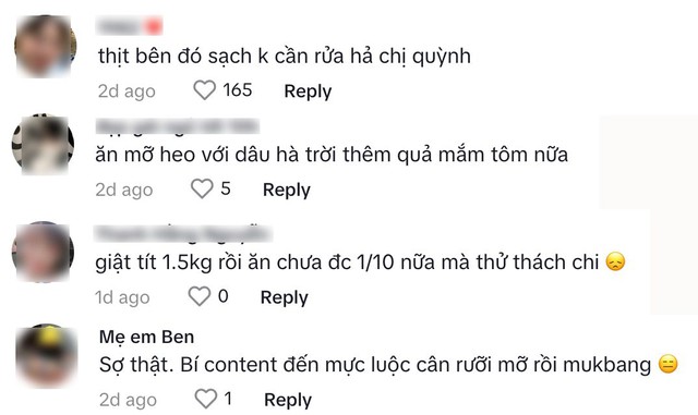 Hậu drama ăn hải sản rồi chê mùi cá ao, Quỳnh Trần JP tiếp tục gây sóng gió bởi cách ăn uống độc lạ - Ảnh 2.