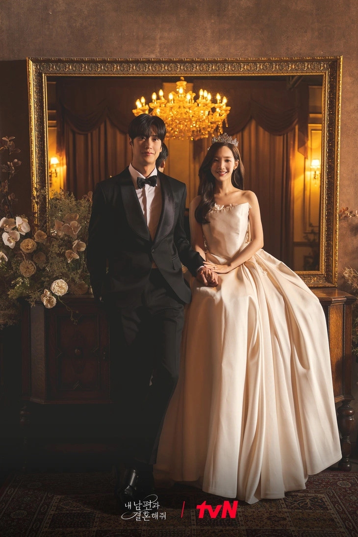 So kè những mẫu váy cưới của nữ chính phim Hàn đầu năm 2024 - Ảnh 8.