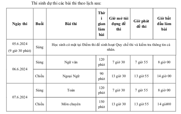 Những thay đổi quan trọng khi thi vào trường chuyên tại TPHCM - Ảnh 3.