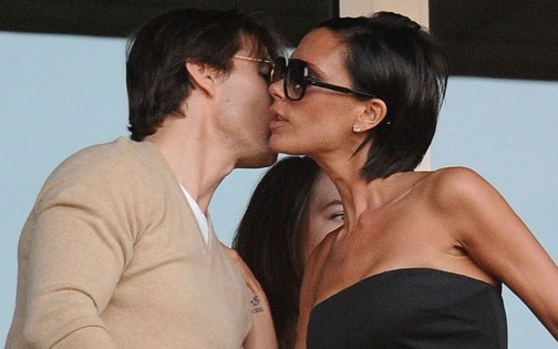 David và Victoria Beckham say mê Tom Cruise