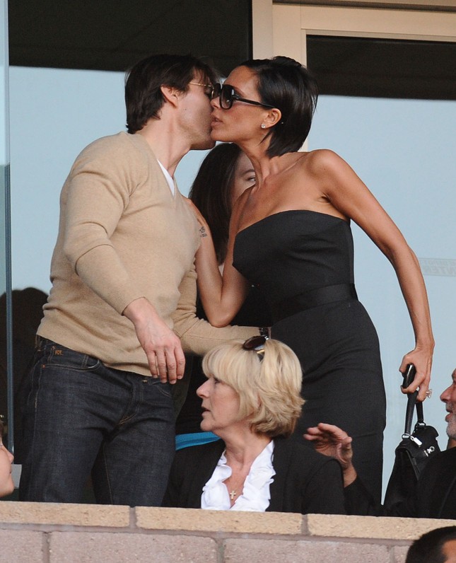 David và Victoria Beckham say mê Tom Cruise - Ảnh 3.