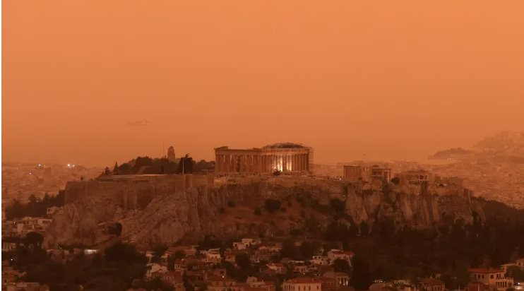 Thủ đô một quốc gia bất ngờ chuyển sang màu đỏ cam như trong phim viễn tưởng: Điều gì phía sau hiện tượng kỳ thú này? - Ảnh 4.