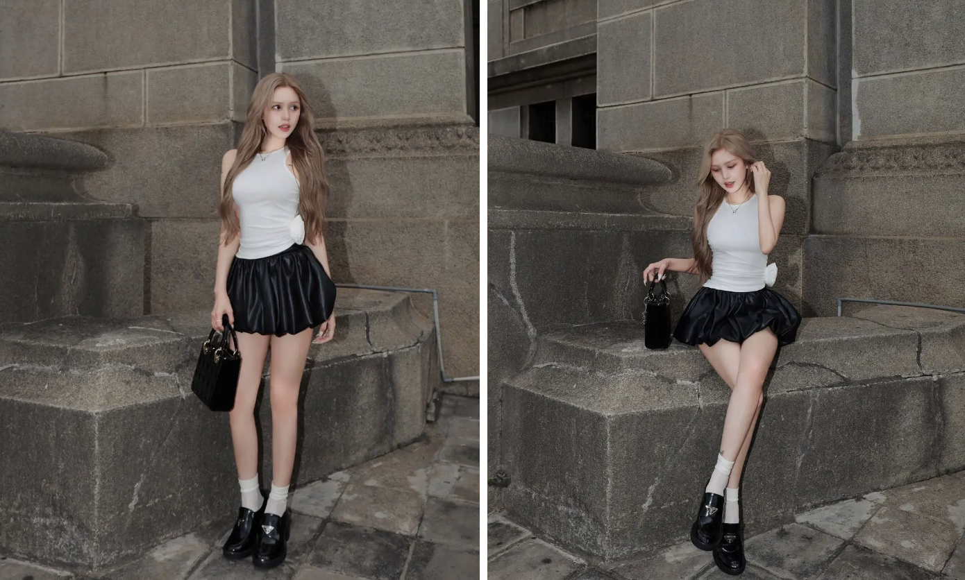 Chân váy bí ngô đang &quot;on-trend&quot; mọi ngóc ngách, hứa hẹn sẽ tạo nên cơn sốt hè này - Ảnh 3.