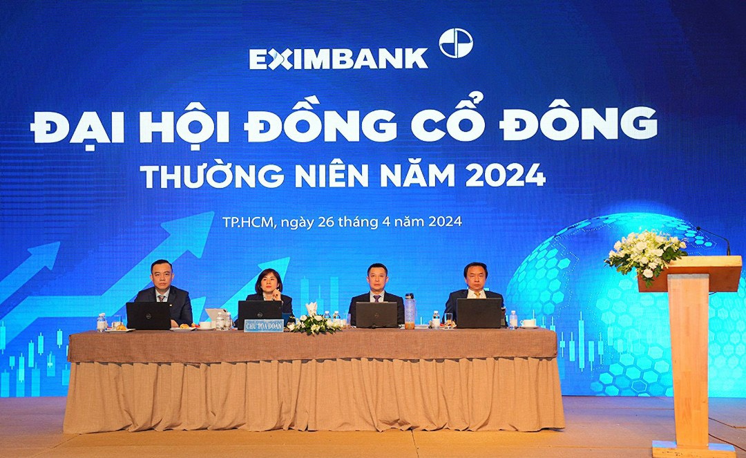 Ngân hàng Eximbank tổ chức thành công Đại hội Cổ đông thường niên năm 2024 - Ảnh 1.