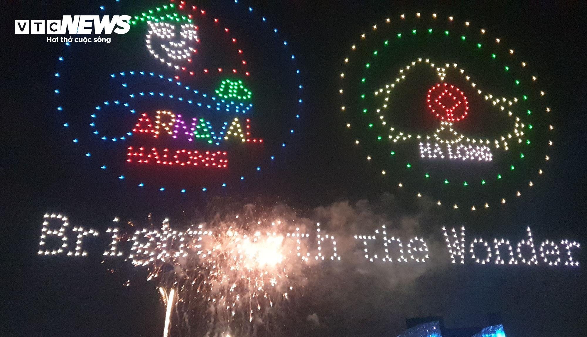 Mãn nhãn hình ảnh 2.300 máy bay không người lái thắp sáng Carnaval Hạ Long 2024 - Ảnh 3. Mãn nhãn hình ảnh 2.300 máy bay không người lái thắp sáng Carnaval Hạ Long 2024 - Ảnh 3.