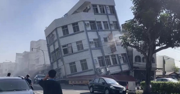 Động đất Đài Loan - Trung Quốc: Thêm trận thứ 2 sau 13 phút, nhiều tòa nhà đổ sập