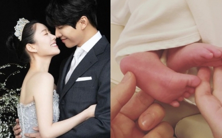 Lee Seung Gi - Lee Da In tung bộ ảnh cưới chưa từng công bố kỷ niệm 1 năm kết hôn, ai dè bị ái nữ chiếm spotlight