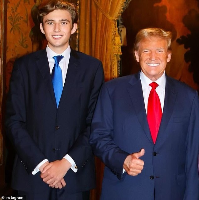 Sức hấp dẫn của Barron Trump - Ảnh 1.