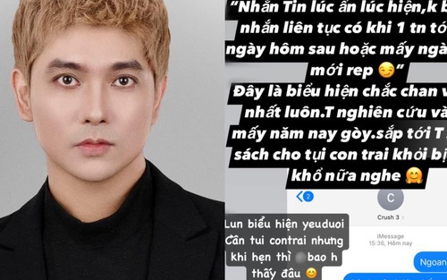 Ca sĩ Tim công khai đoạn tin nhắn với &quot;trap girl&quot;, tỏ thái độ gay gắt vì bị lừa tình