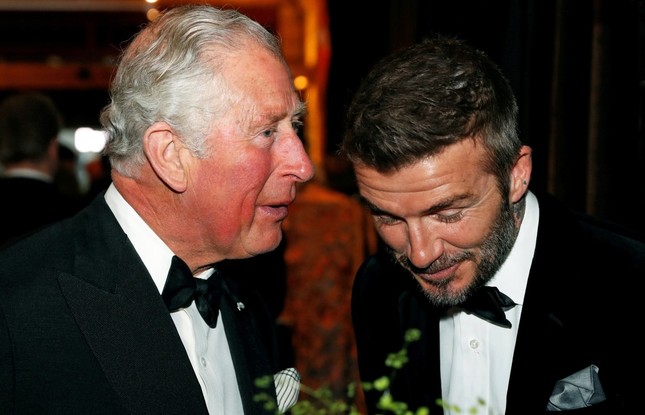 Vua Charles gặp riêng David Beckham - Ảnh 1.