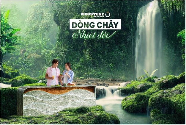 Đ&aacute; VICOSTONE&reg; ra mắt bộ sưu tập mới D&ograve;ng chảy nhiệt đới - Ảnh 1.