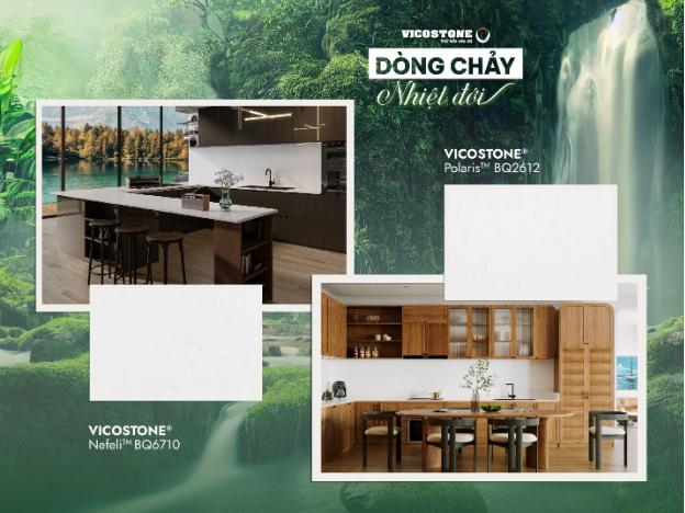Đ&aacute; VICOSTONE&reg; ra mắt bộ sưu tập mới D&ograve;ng chảy nhiệt đới - Ảnh 5.