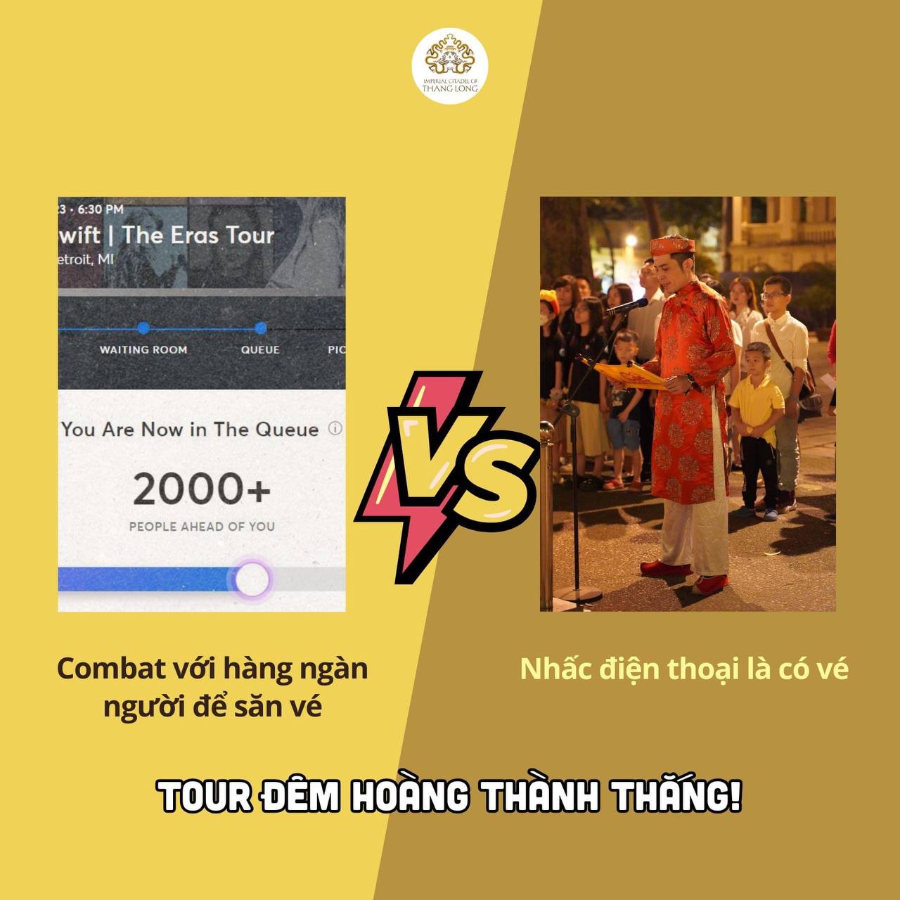 Thêm một di tích lịch sử ở Hà Nội cũng mặn mòi hệt như Nhà Tù Hoả Lò, so sánh tour của đêm mình với The Eras Tour của Taylor Swift - Ảnh 3.